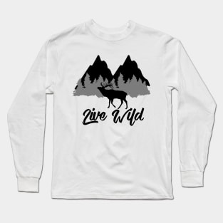 Bugling Bull Elk Long Sleeve T-Shirt